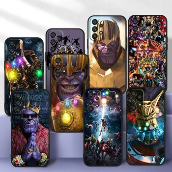 Erou Marvel Rece Thanos Pentru Samsung Galaxy A73 A52S A72 A71 A51 A52 A12 A22 A32 A21S 4G 5G Silicon Negru Moale Caz de Telefon