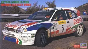 Hasegawa 20266 Static Asamblate Model de Masina de Jucarie Scara 1/24 Pentru Toyota Corolla WRC 1998 Monte Carlo Rally Car Kit Model