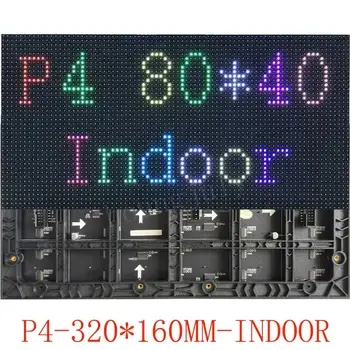 Interior Plin de Culoare P4 Panou cu LED-uri de 320*160mm Publicitate Ecranul Modulului de Afișaj de Bord de Perete Video P2 P2.5 P5 P6 P8 P10