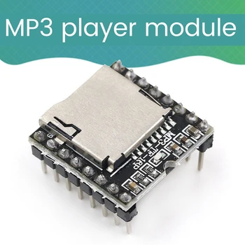 Mini MP3 Player Module Card TF U Disc Audio Mini Modul de Voce Bord Negru MP3 Audio Voice Decoda Bord Pentru Arduino