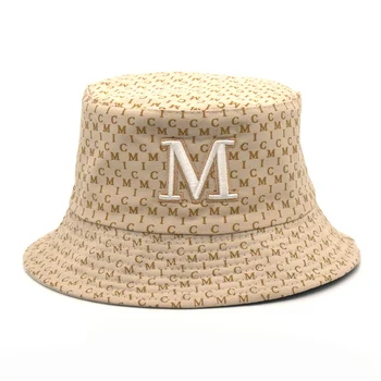 Noua Moda Pălărie Găleată Reversibil Femei Vara Panama Capac Unisex Bob Sepci Hip Hop Gorros Soare Pe Plaja De Pescuit Pălărie