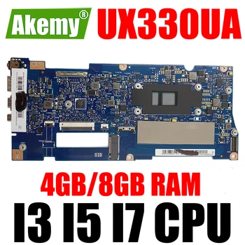 UX330U Placa de baza 4GB 8GB RAM I3 I5 I7 Gen 6 7 Gen pentru ASUS UX330UA UX330UAR UX330UAK U3000U Laptop Placa de baza Placa de baza