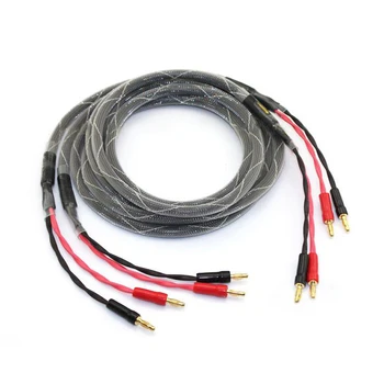YA-04 Principal Cablu Difuzor HiFi audio Hi-end Hiend 6N Oxigen de Înaltă Puritate de Cupru fără Cablu Difuzor Surround Fata Amplificator de Linie la Cablu